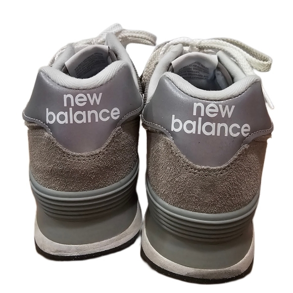 New Balance 574 Evergreen Green Leaf in Grey with White WL574EVG - Picture 5 of 11